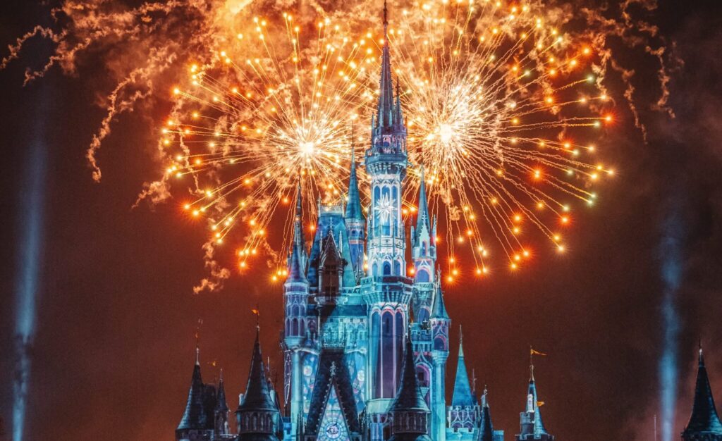 Espectaculo nocturno "Happily Ever After"